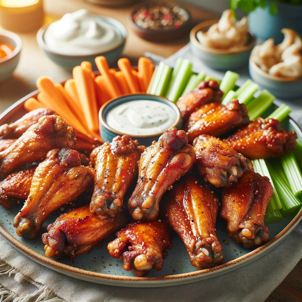 Unbelievably Crispy Baked Chicken Wings Without Baking Powder! Gimme