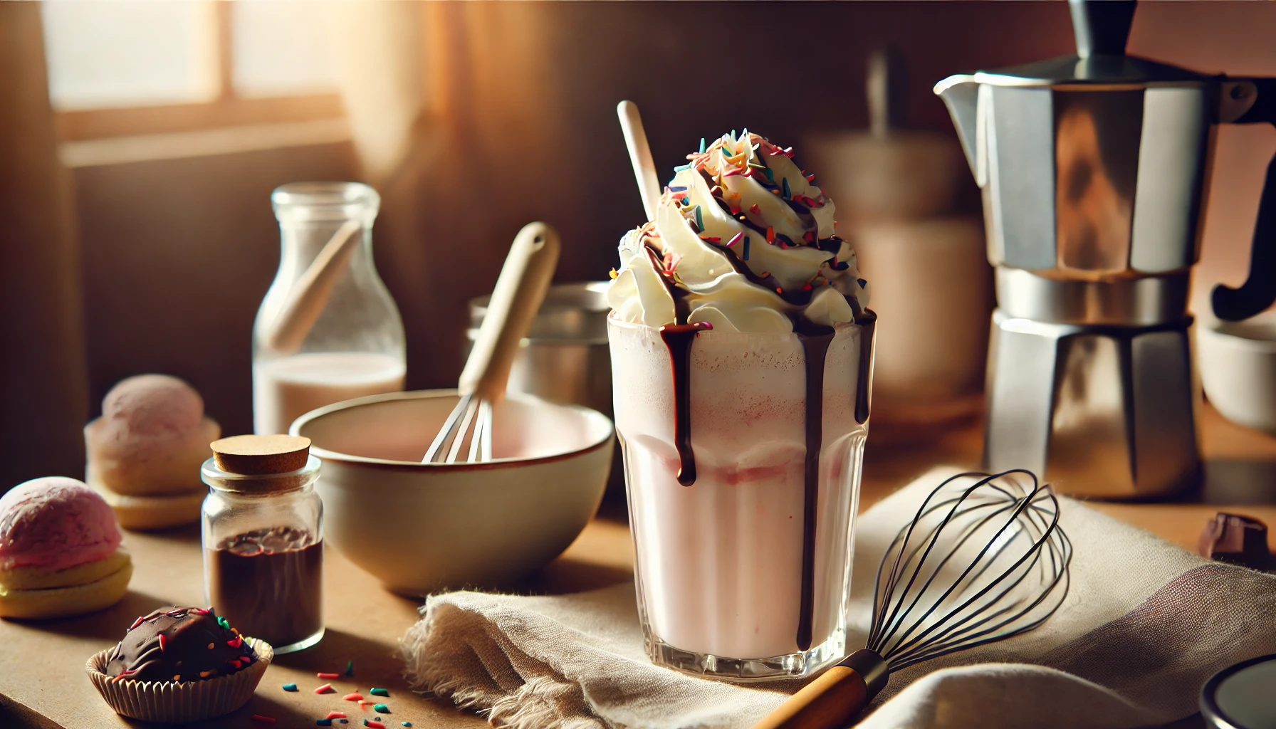 How to Make a Milkshake Without a Blender? (Secret inside!) Gimme Recipe