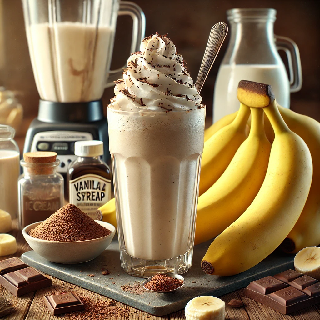 Indulge in Heaven: The Ultimate Banana Chocolate Milkshake - Gimme Recipe Indulge in Heaven: The Ultimate Banana Chocolate Milkshake - Gimme Recipe