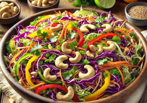 Irresistible Pinch of Yum Cashew Crunch Salad