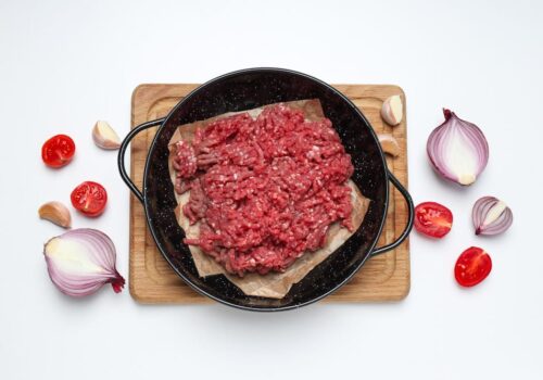 Ground beef in crock pot