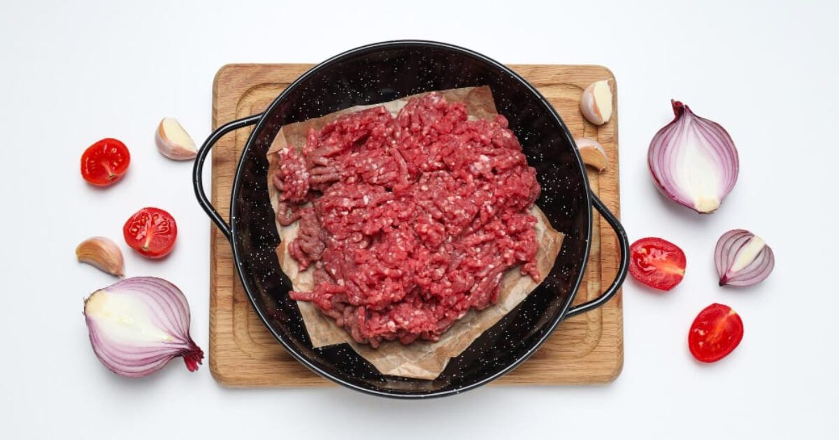 Ground beef in crock pot