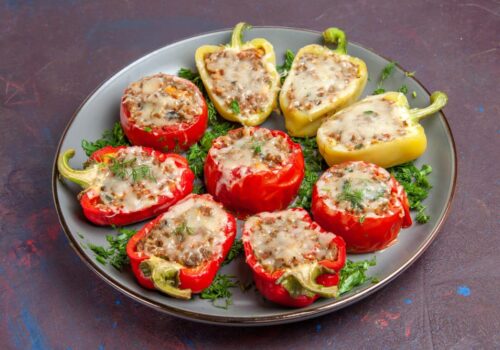 Mouthwatering Sous Vide Stuffed Peppers with Savory Filling