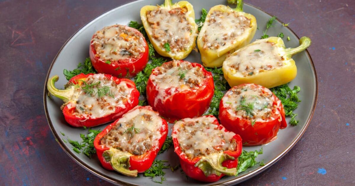 Mouthwatering Sous Vide Stuffed Peppers with Savory Filling