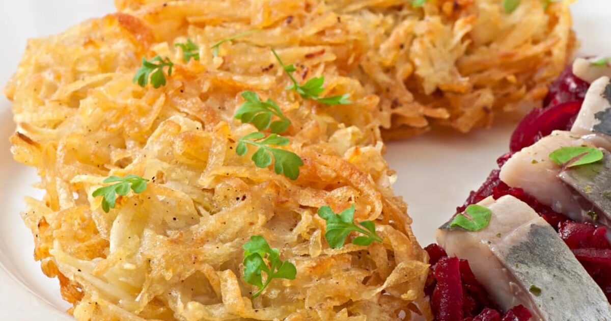 shredded hash browns