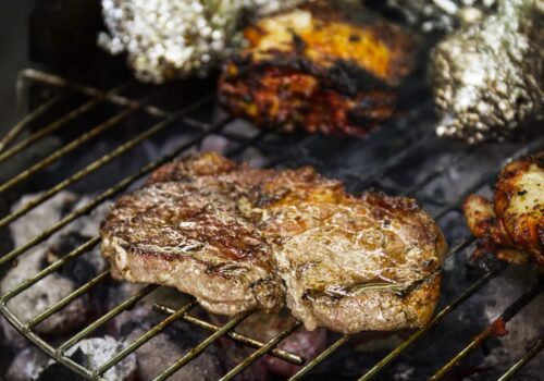 Picanha on grill