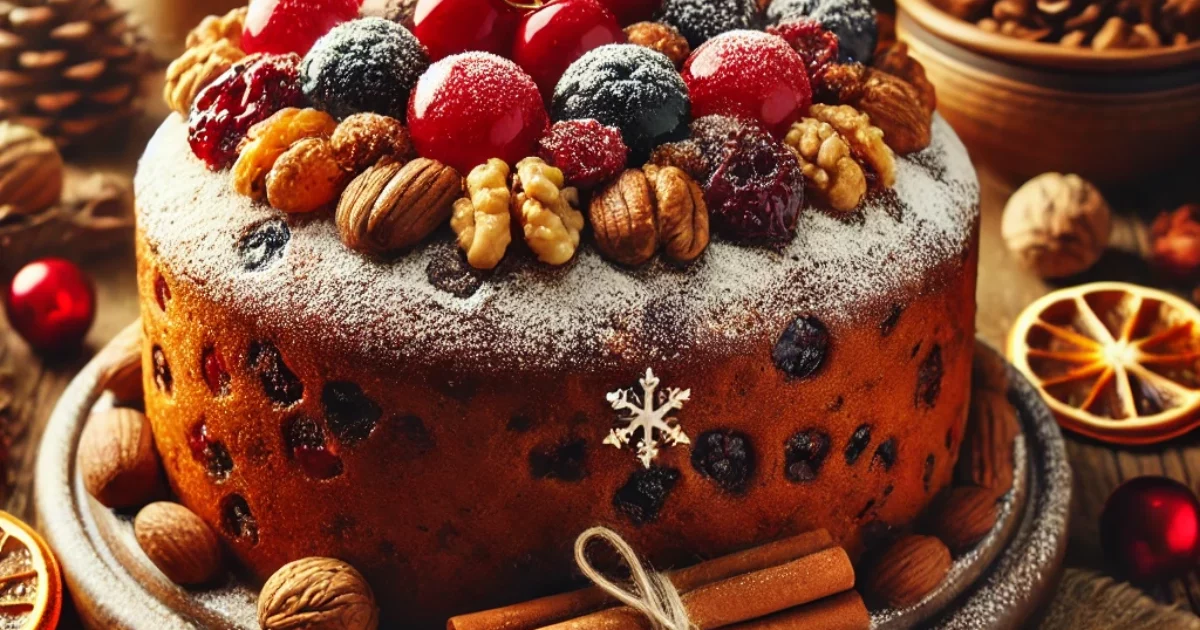 Classic Winter Fruitcake