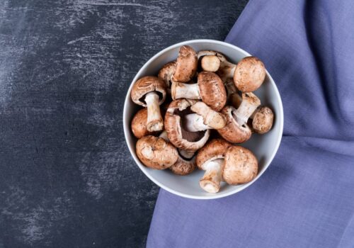 Grilled Portobello Mushrooms with Garlic Butter