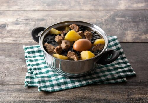 Neck bones in a crock pot