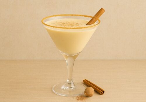Eggnog Martini