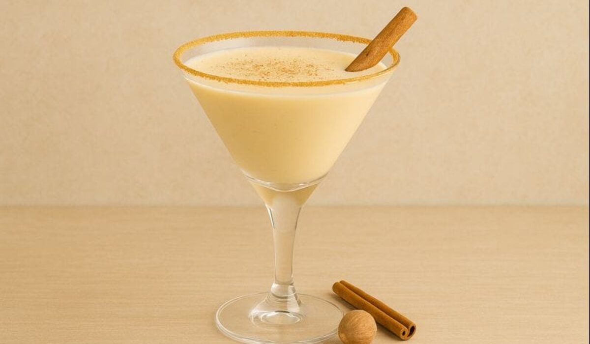 Eggnog Martini