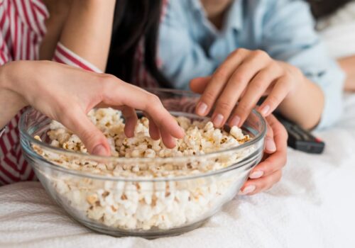microwave popcorn in air fryer