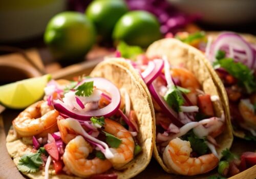 Ninja Grill Shrimp Tacos