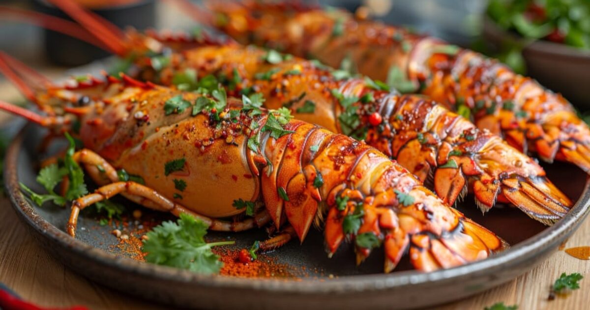 Ninja Grill Garlic Butter Lobster Tails