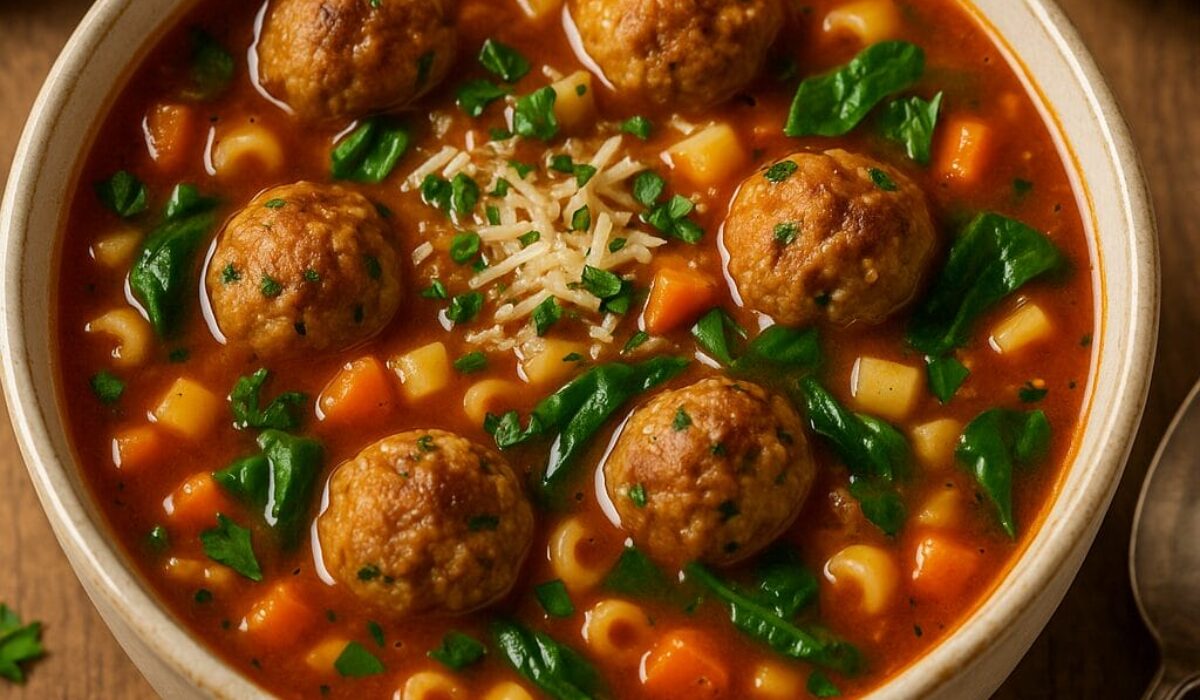 Italian Meatball Soup