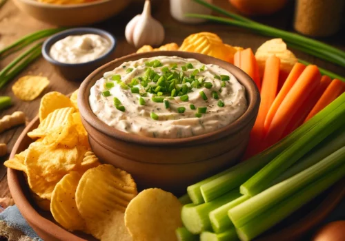 3-Ingredient Easy Onion Dip Recipe