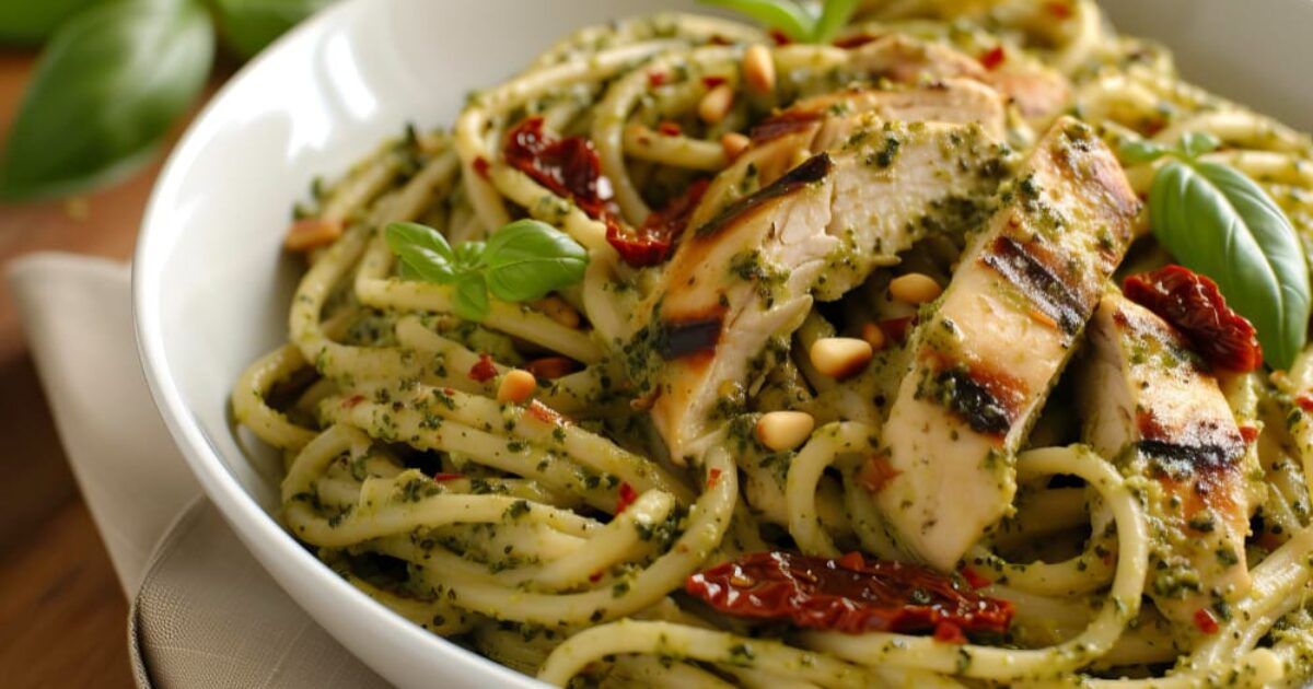 Sous Vide Pesto Chicken