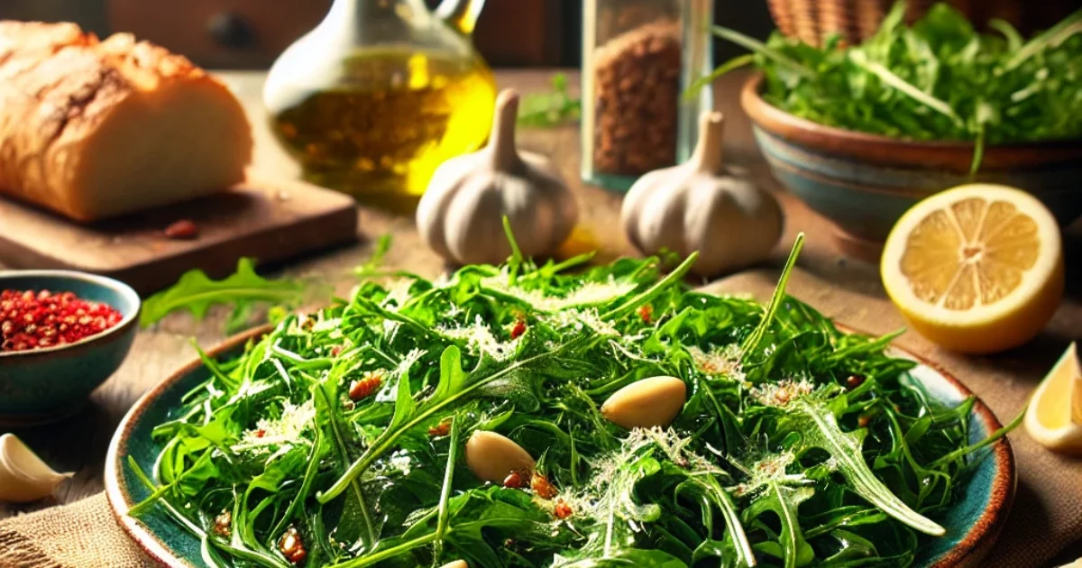 how to cook arugula