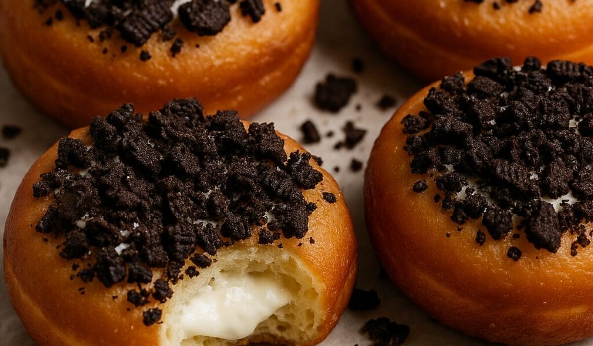 Oreo Cheesecake Donuts