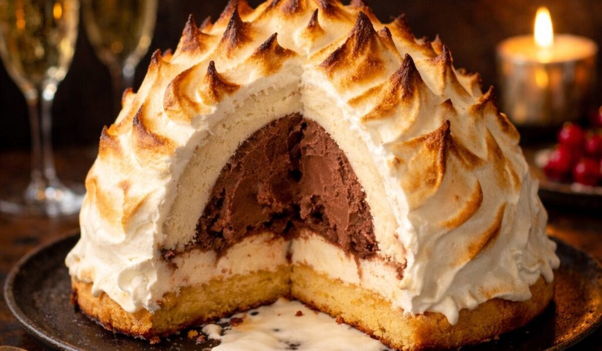 Baked Alaska Cake