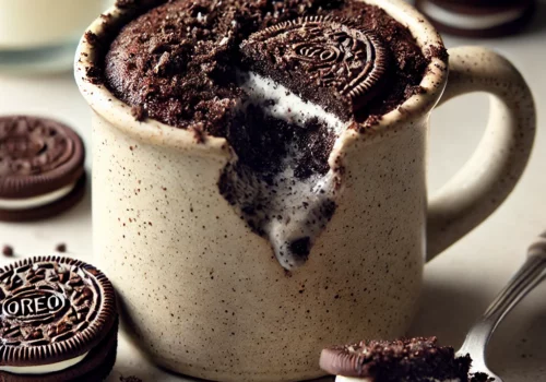 4-Ingredient Oreo Mug Cake The Ultimate Quick Dessert Fix