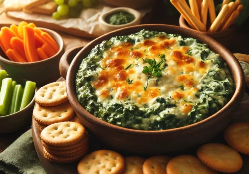 4 ingredient spinach dip