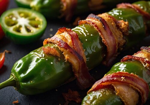 Bacon-Wrapped Jalape&ntilde;o Poppers
