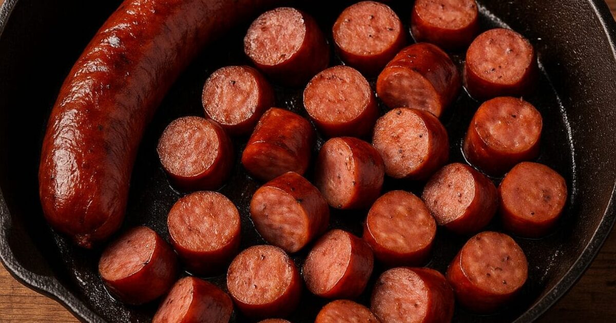 how to cook conecuh sausage