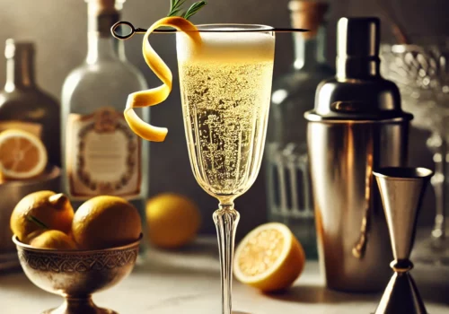 French 75 cocktail