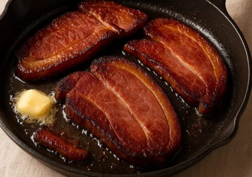 how to cook country ham slices