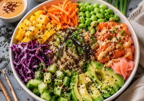 Sushi Quinoa Power Bowl