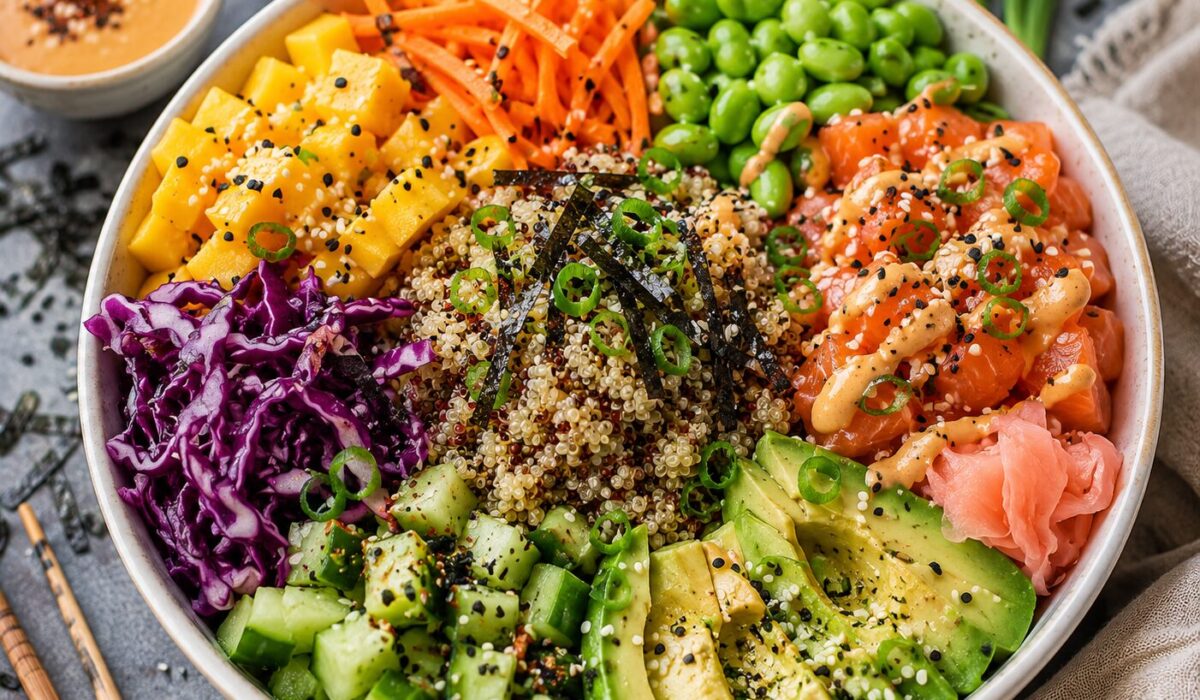 Sushi Quinoa Power Bowl