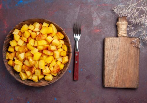 How to cook potatoes in the microwave cubed