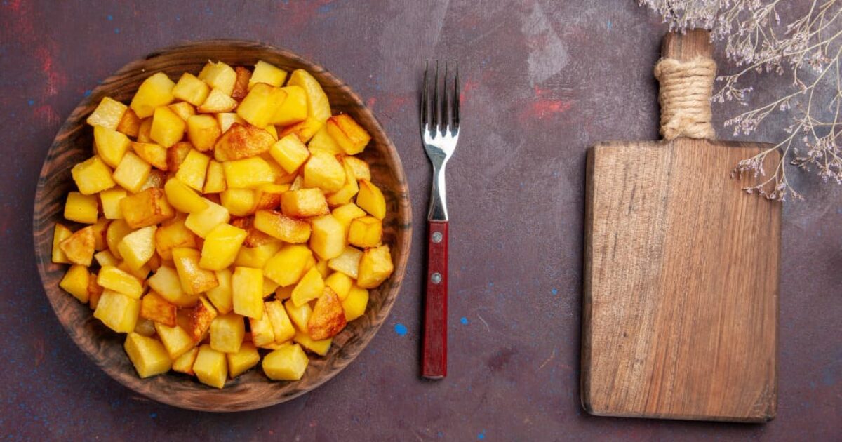 How to cook potatoes in the microwave cubed