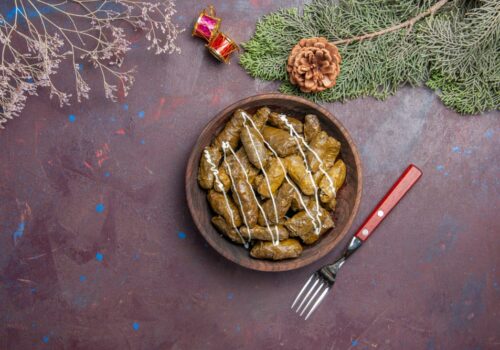 Stuffed Grape Leaves