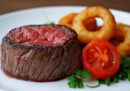 Beef eye of round steak