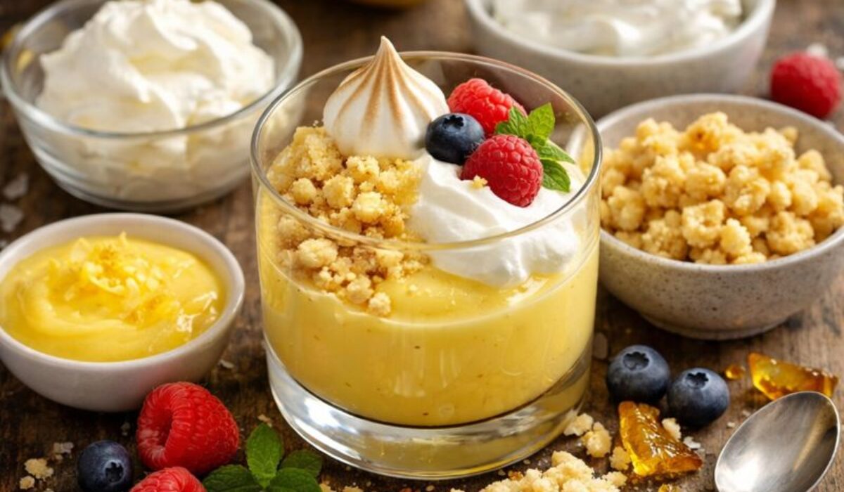 Deconstructed Lemon Tart