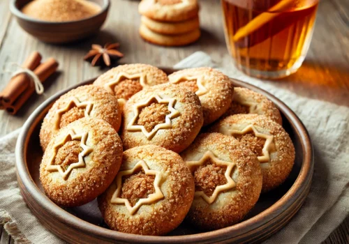 Passover Cookies with Snickerdoodle Crumbs