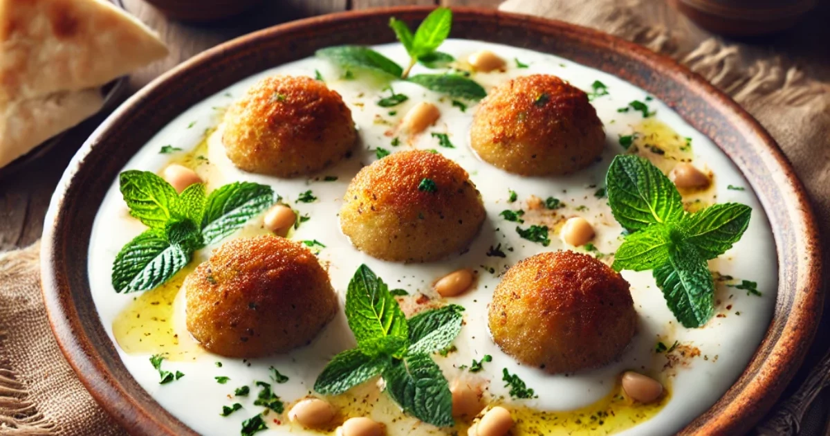 Kibbeh in Yogurt Sauce