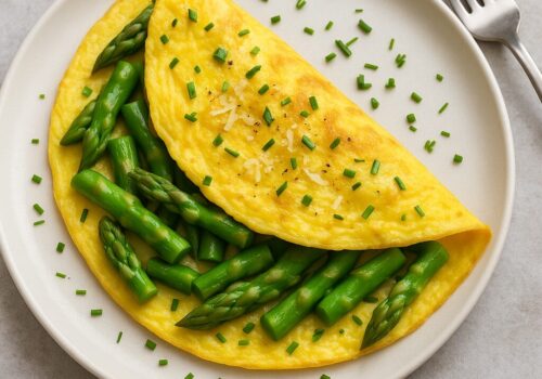Asparagus Omelette