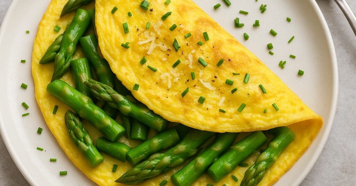 Asparagus Omelette