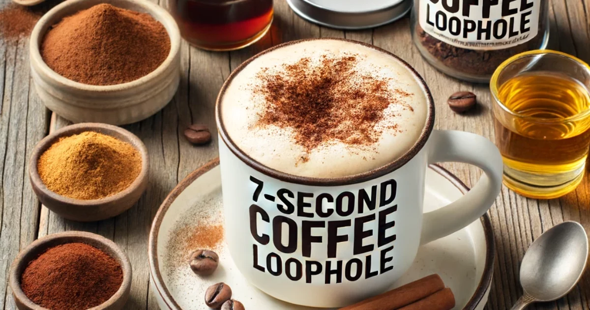 7-Second Coffee Loophole: A Quick and Energizing Boost! - Gimme Recipe - 7 Second Coffee Loophole Recipe Youtube