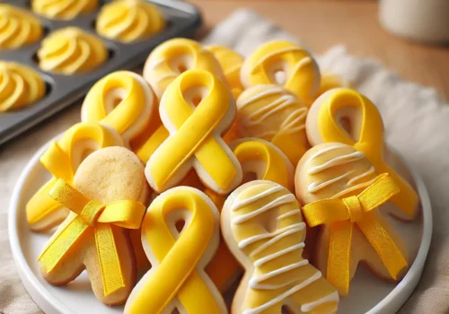 Yellow Ribbon Cookies