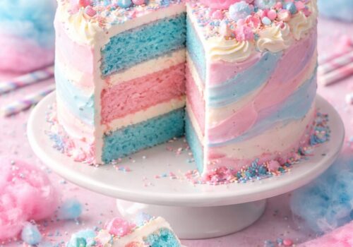 Cotton Candy Cake