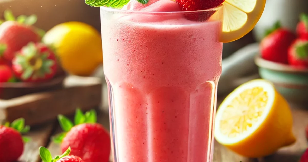 Strawberry Lemonade Smoothie
