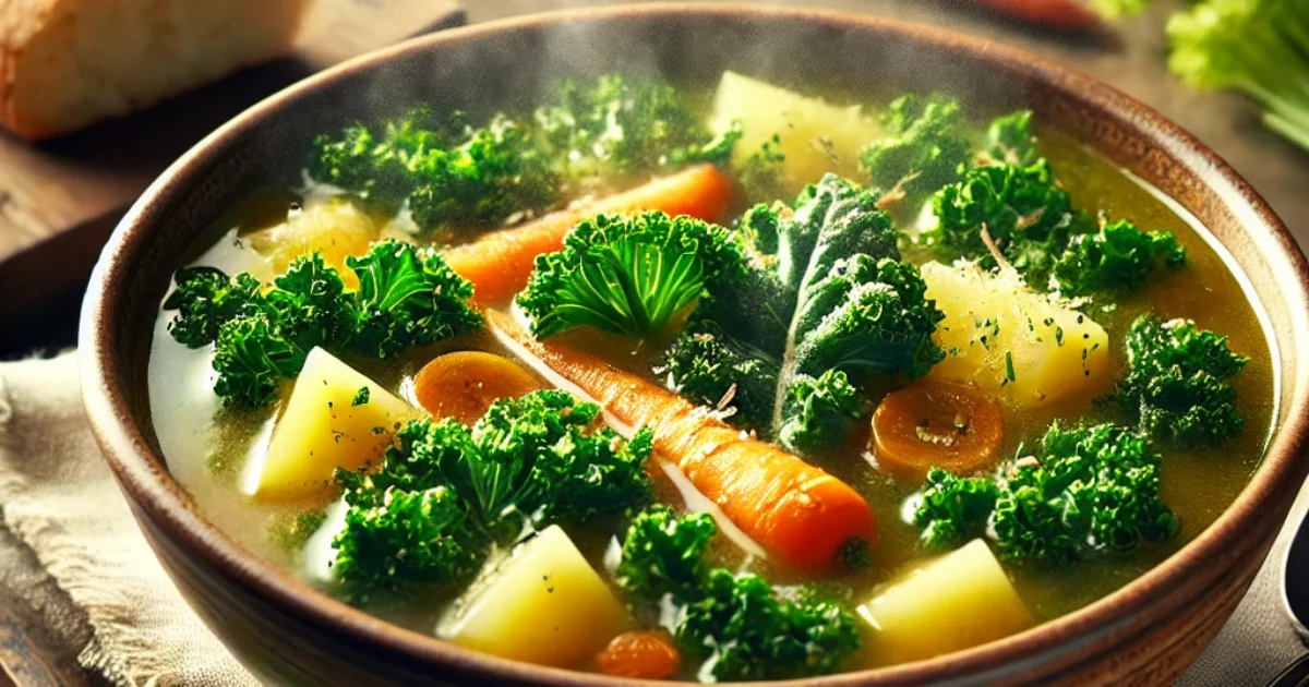 Easy kale soup