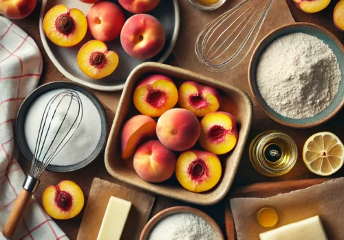 martha stewart peach cobbler