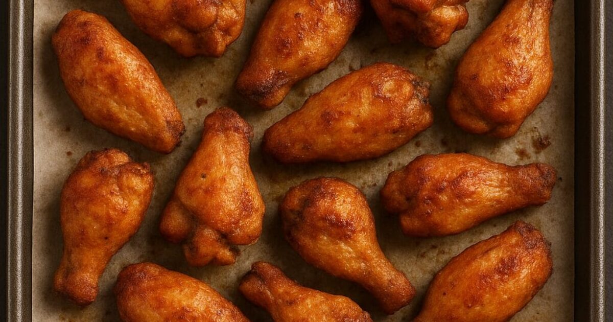 how long to cook frozen wings in oven