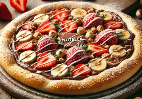 Homemade Nutella Pizza