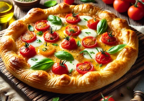 Puff pizza tart